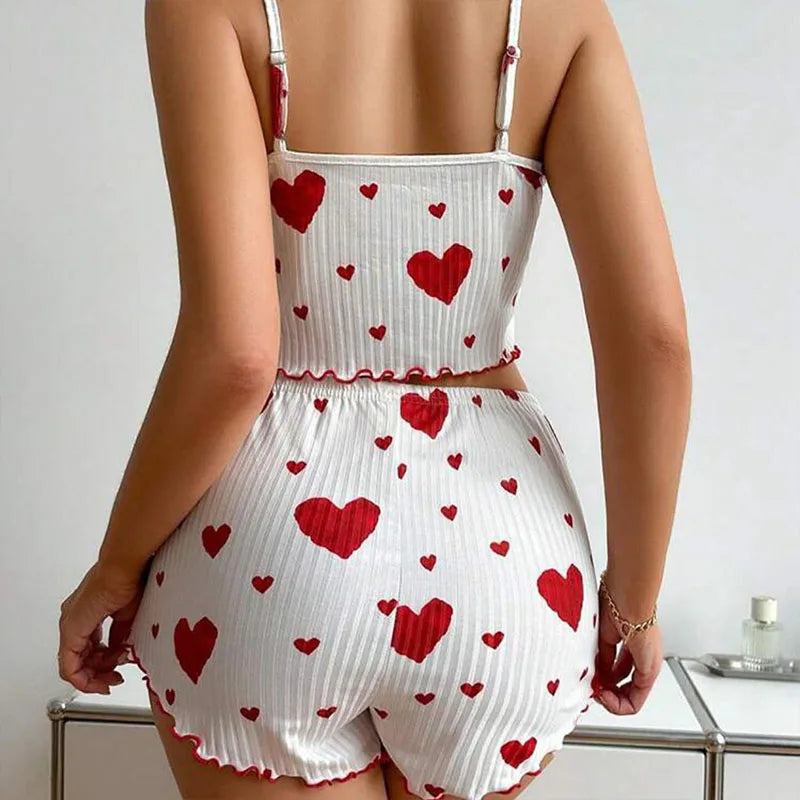 Pyjama-Set mit fließenden Ärmeln