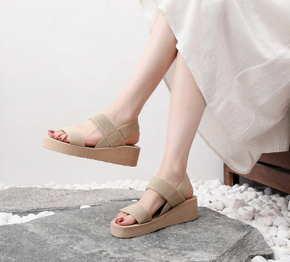Slingback-Wedges &amp; Plateausandalen für Damen