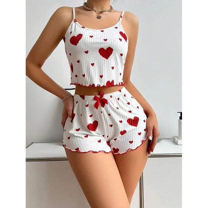 Pyjama-Set mit fließenden Ärmeln