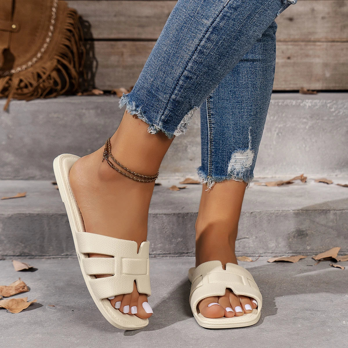 Damen-Flatsandalen