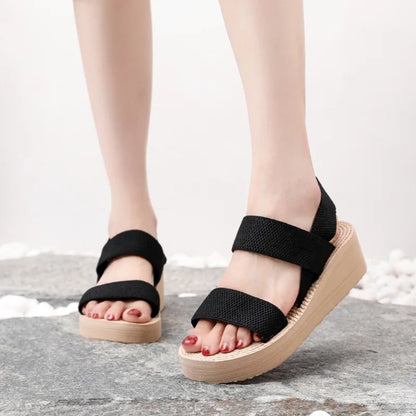 Slingback-Wedges &amp; Plateausandalen für Damen