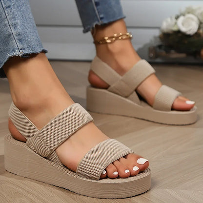 Slingback-Wedges &amp; Plateausandalen für Damen