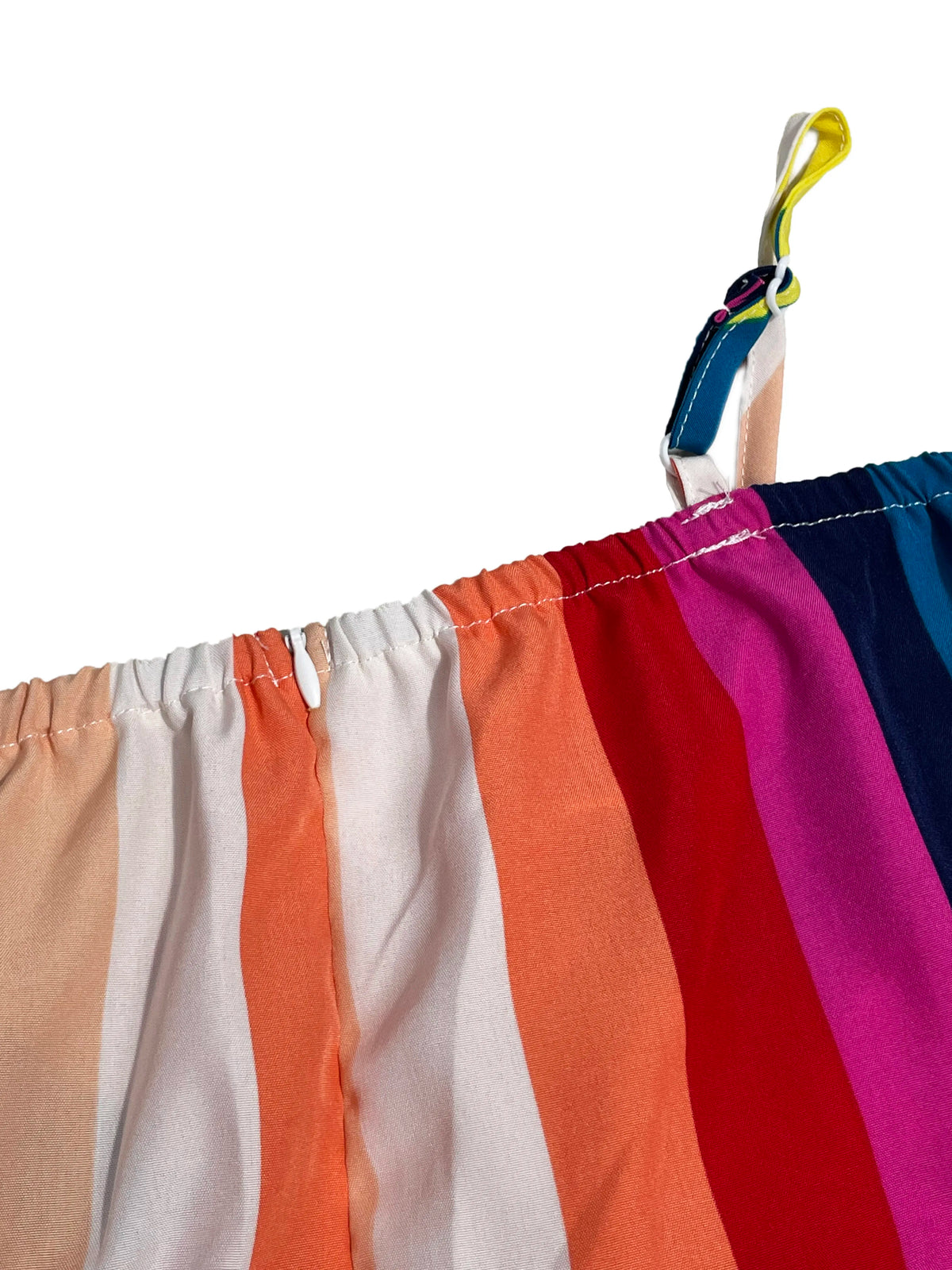 Damen Sommerkleid mit ethnischem Muster, rückenfrei, geteilter Oberschenkel, Damen-Sommerkleidung, Boho-Mode, Rüschenbesatz, langes Kleid für den Strand