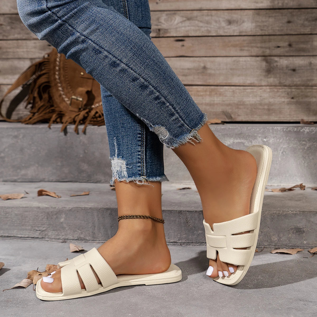 Damen-Flatsandalen