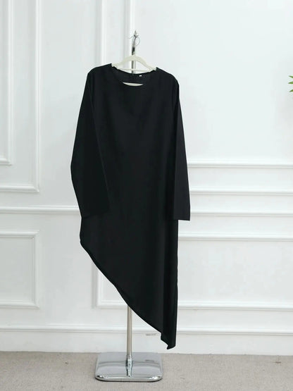 Muslimische Abayas aus dem Nahen Osten, Arabisch, Dubai, für Frauen, Oberteil mit Rock, zweiteiliger Anzug, dezenter Ramadan-Kaftan, Robe Femme, islamische Kleidung