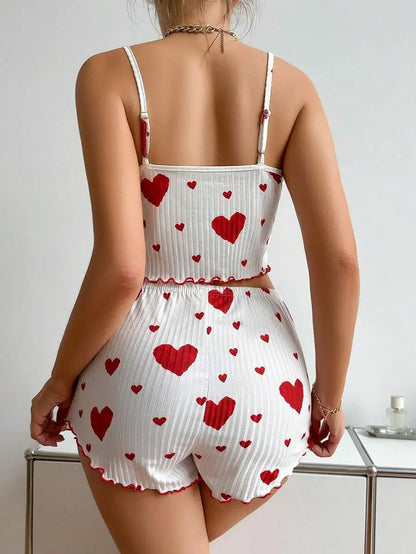 Pyjama-Set mit fließenden Ärmeln