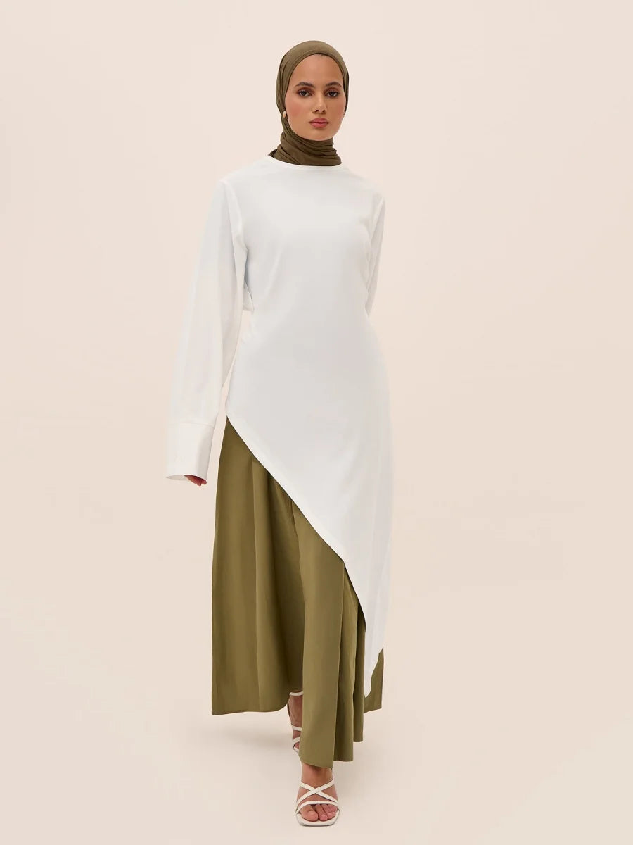 Muslimische Abayas aus dem Nahen Osten, Arabisch, Dubai, für Frauen, Oberteil mit Rock, zweiteiliger Anzug, dezenter Ramadan-Kaftan, Robe Femme, islamische Kleidung
