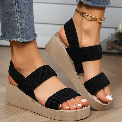 Slingback-Wedges &amp; Plateausandalen für Damen