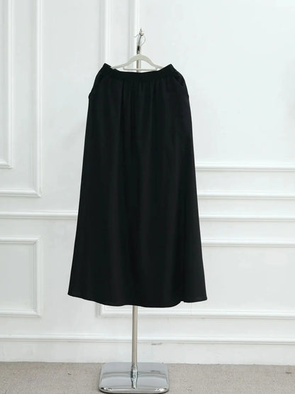 Muslimische Abayas aus dem Nahen Osten, Arabisch, Dubai, für Frauen, Oberteil mit Rock, zweiteiliger Anzug, dezenter Ramadan-Kaftan, Robe Femme, islamische Kleidung