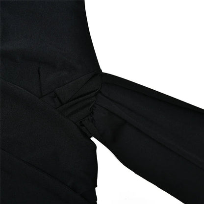 Mozision Rollkragen Ärmelloses Sexy Mini Kleid Für Frauen Mode Unregelmäßige Geraffte Tank Kleid Femme Elegante Club Party Kleid
