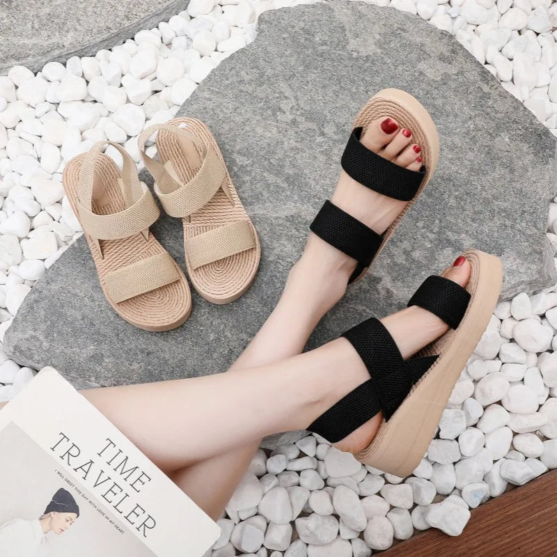Slingback-Wedges &amp; Plateausandalen für Damen