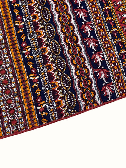 Damen Sommerkleid mit ethnischem Muster, rückenfrei, geteilter Oberschenkel, Damen-Sommerkleidung, Boho-Mode, Rüschenbesatz, langes Kleid für den Strand