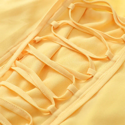 Einfarbiges Plissiertes Trägerloses Kleid Schickes Schulterfreies Rückenfreies Hochgeschnittenes Kleid mit Schlitz 2026 Neues Abendkleid
